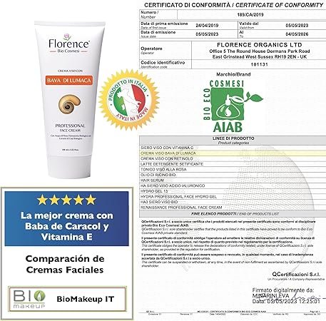 Bio Crema de Baba Caracol Florence3