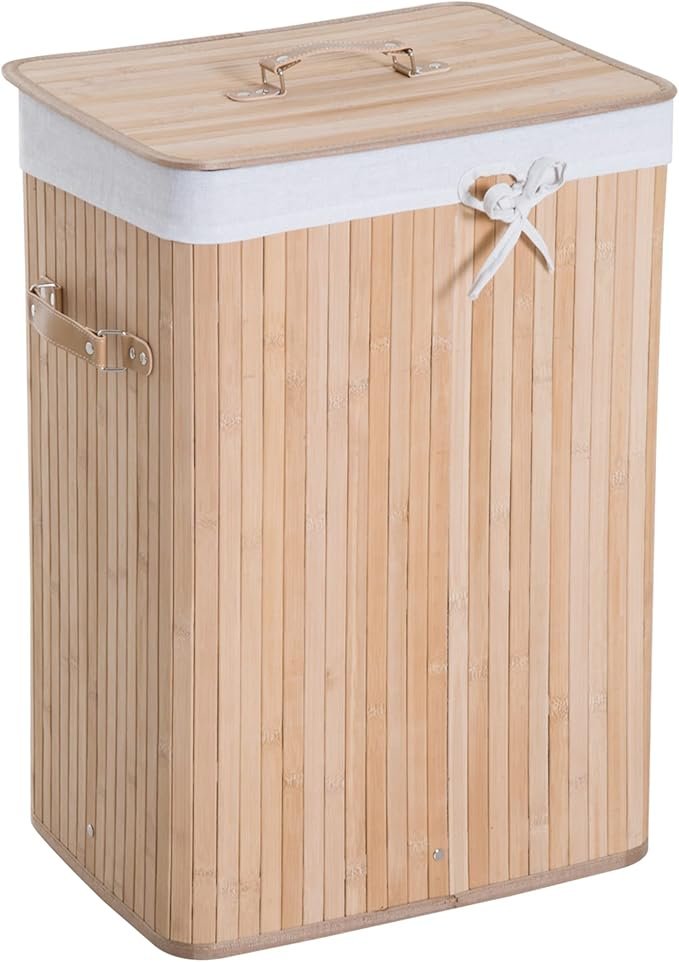 Cesto Ropa Bambú HomCom