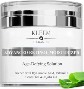Crema Orgánica Antiedad con Retinol y Ácido Hialurónico Kleem Organics