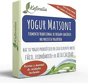 Fermento de Yogur Matsoni de Kéfiralia