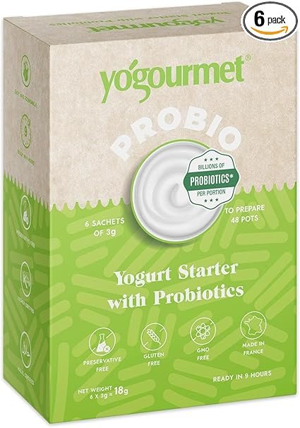 Fermentos para Yogur con Probióticos Yogourmet