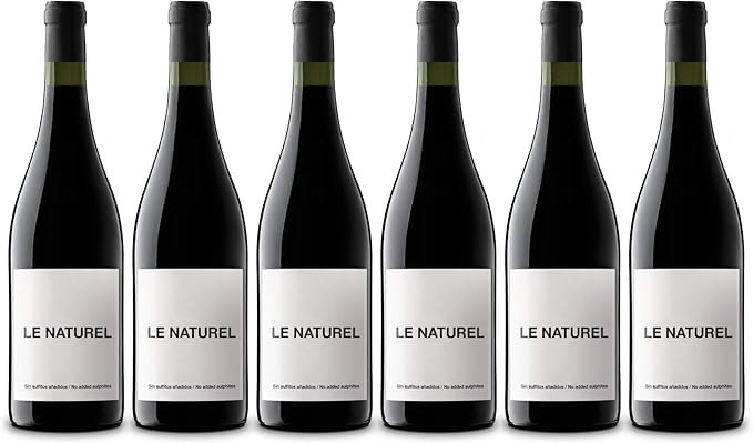 Le Naturel tinto. Vino ecológico y natural sin sulfitos