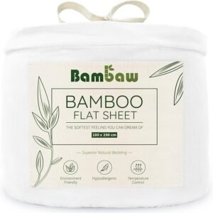Sábana Encimera de Bambú Hipoalergénica Transpirable Bambaw