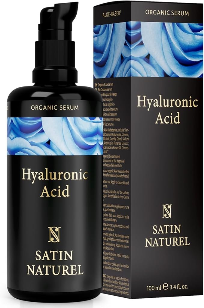 Sérum Facial Acido Hialurónico Orgánico Satin Naturel 100ml