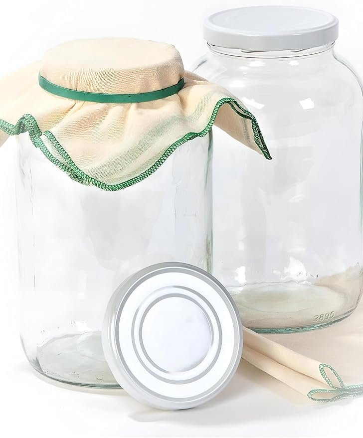 Tarros Grandes de Cristal con Tapa myFERMENTS