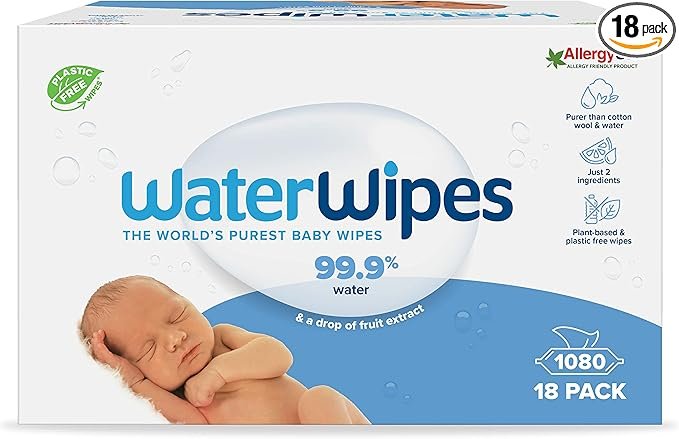 Toallitas Sin Plástico Bebés WaterWipes