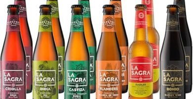Descripción del Producto Precio: 24,90€ Marca: Cerex Cantidad: 4 x 330 ml. Ingredientes: Agua, malta de cebada, lúpulo, castaña, cereza o bellota, levadura. 5% Vol. Alc. Certificación: Producto ecológico